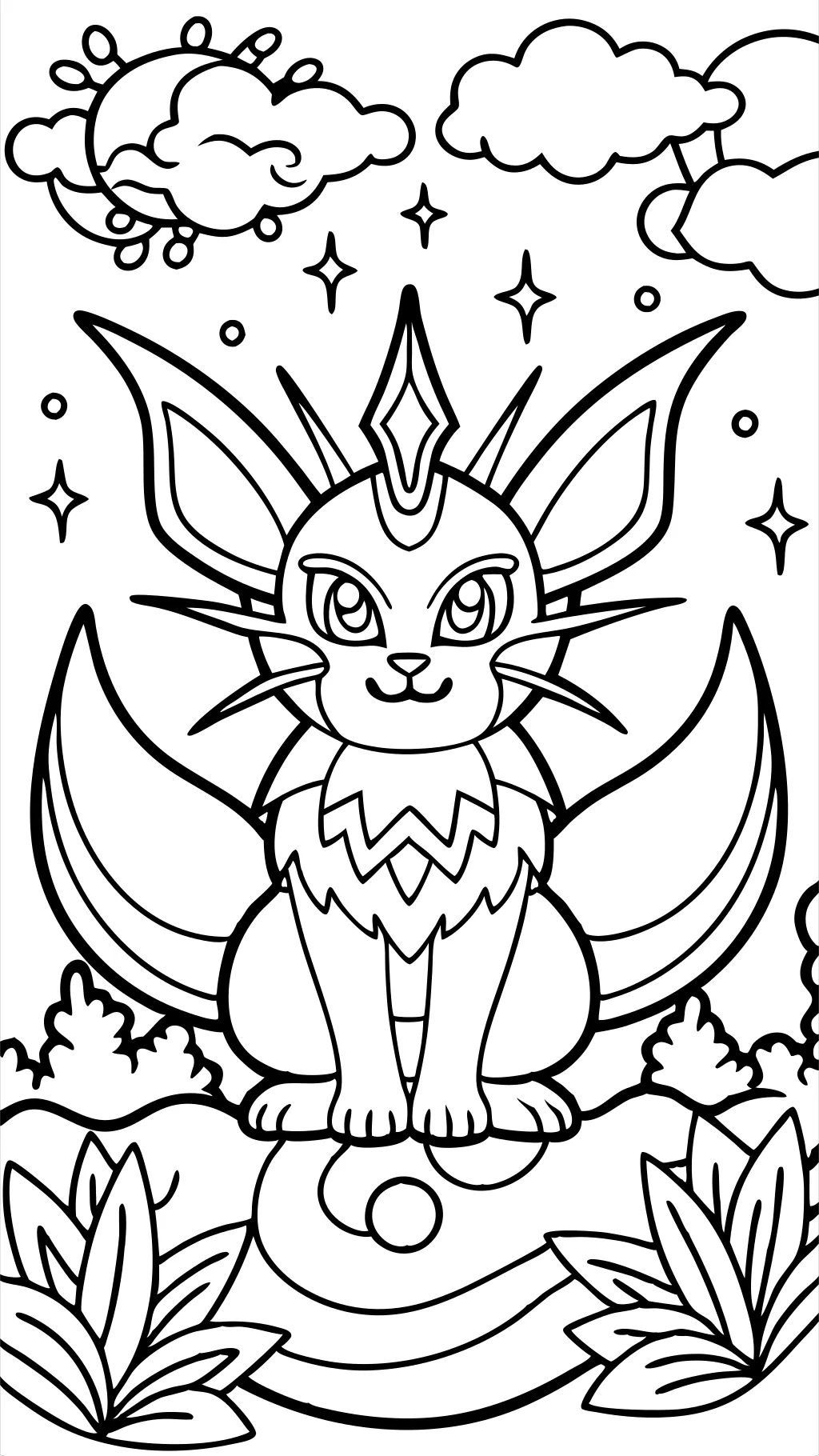 Legendary Pokemon Coloring Pages